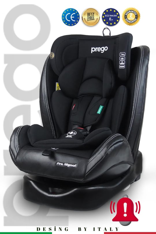 Prego Profix Pro 360 Derece Dönebilen 0-36 Kg İsofixli Oto Koltuğu 0-36 Kg Siyah 4083