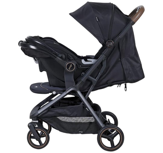 Prego Smart Fold Travel Bebek Arabası Siyah