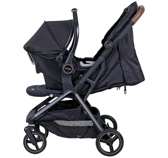 Prego Smart Fold Travel Bebek Arabası Siyah