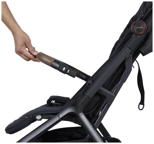 Prego Smart Fold Travel Bebek Arabası Siyah
