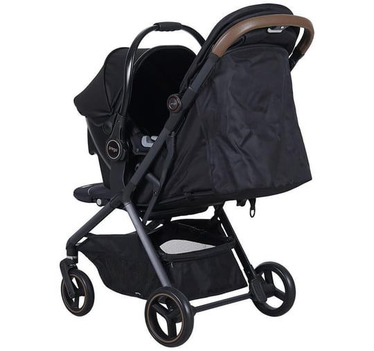 Prego Smart Fold Travel Bebek Arabası Siyah