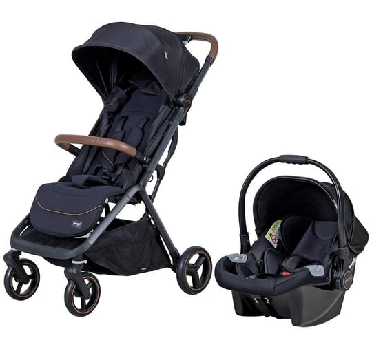 Prego Smart Fold Travel Bebek Arabası Siyah