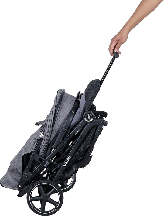 Prego Solo Tek Yönlü Bebek Arabası Gri