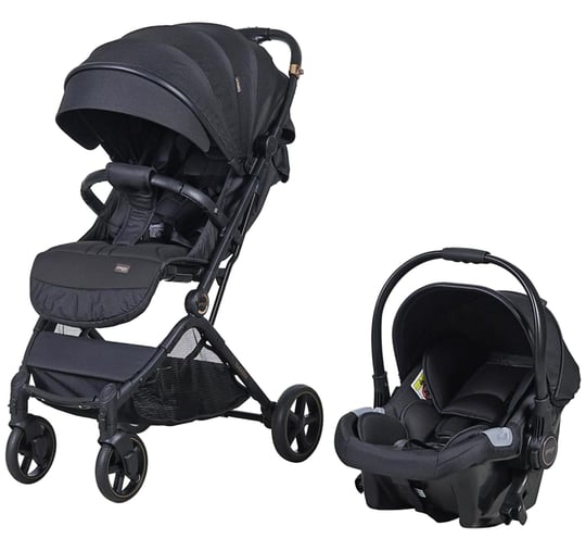 Prego Solo Travel Sistem Bebek Arabası Siyah  2032