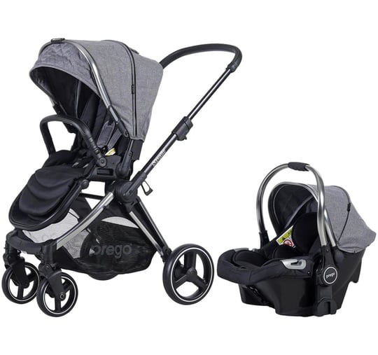 Prego Strada Travel Bebek Arabası Gri 2068