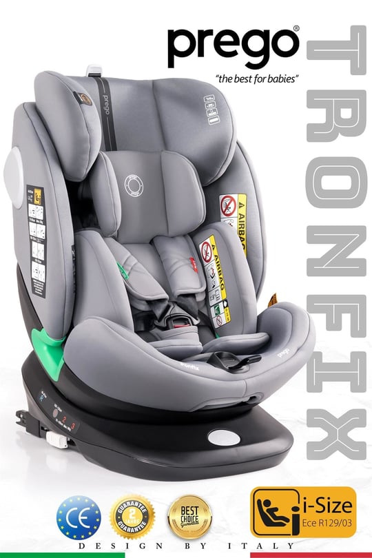 Prego Tronfix Isize Oto Koltuğu Gri Q9004