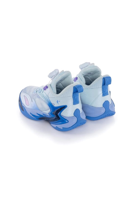 Qiaodan Kids Erkek Çocuk Akıllı Bağcıklı Spor Ayakkabı Mavi T5531101H