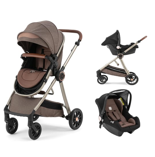 Quard Comfy Travel Sistem Bebek Arabası Kahverengi
