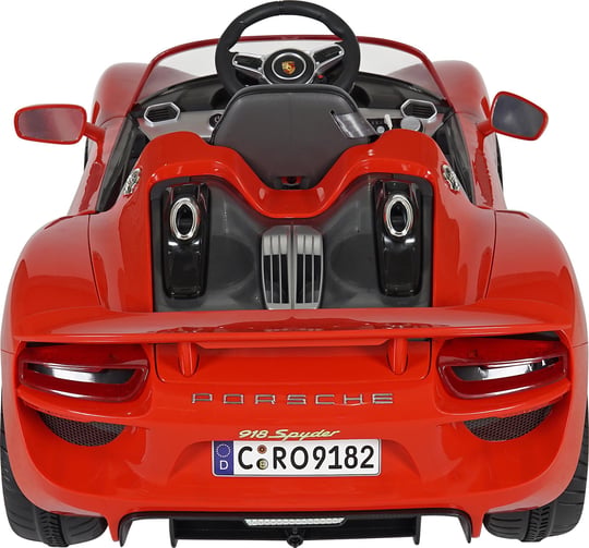 Rollplay Porsche 918 Spider Akülü Araba Kırmızı W418QHG4