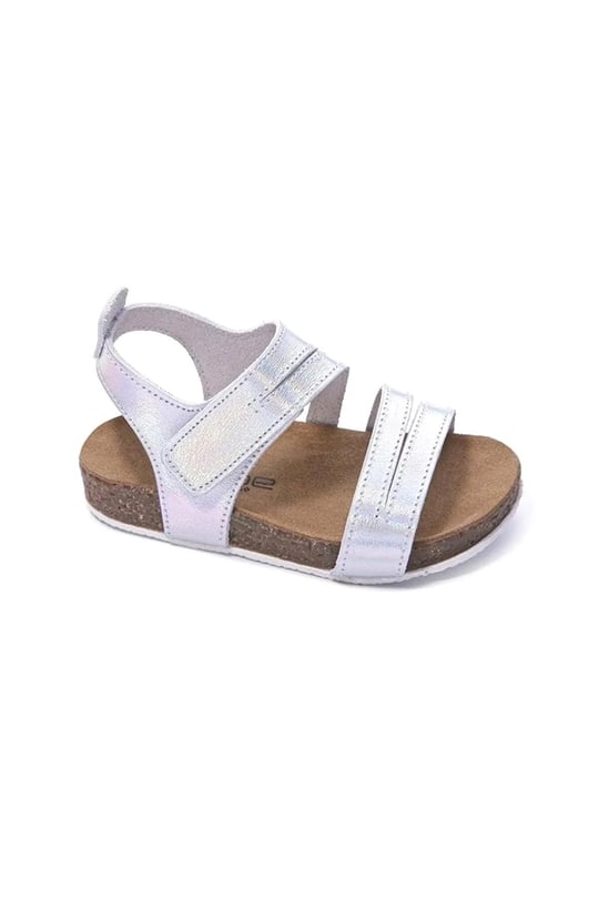 Sanbe Kız Çocuk 510 V 2006 Deri Sandalet Hologram 23Y0022
