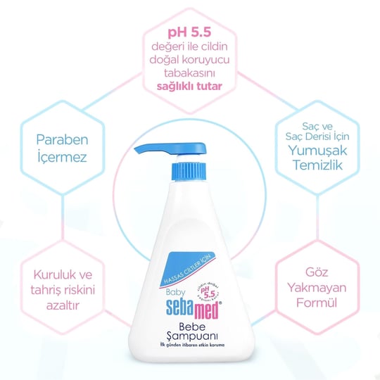 Sebamed Bebek Şampuan 500 ml 