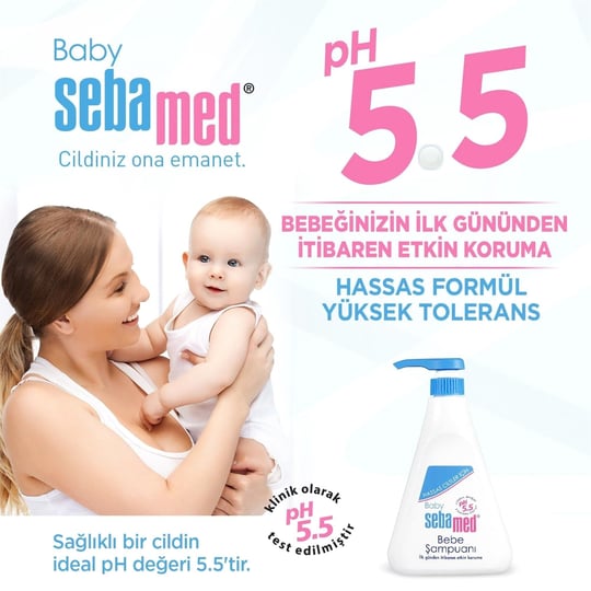 Sebamed Bebek Şampuan 500 ml 