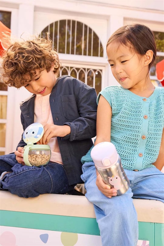Skip Hop Besties Squad Pipetli Paslanmaz Çelik Suluk Unicorn 9T463810
