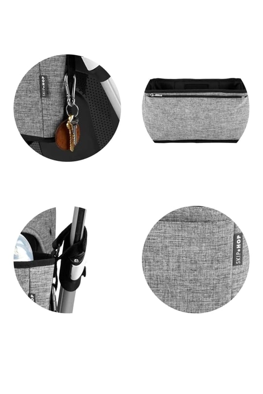 Skip Hop Grab&Go Ultra Araba Düzenleyici Gri Melanj 9R161810