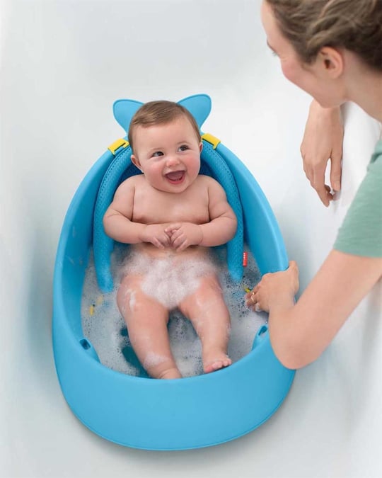 Skip Hop Moby 3'ü 1 Arada Akıllı Küvet Mavi 235465