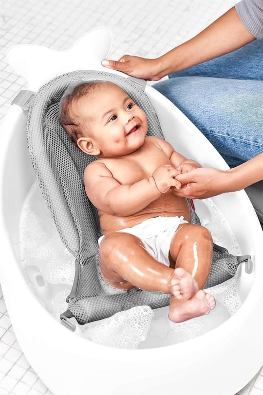 Skip Hop Moby 3'ü 1 Arada Akıllı Küvet Beyaz 9P466810