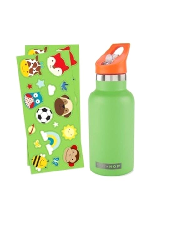 Skip Hop Spark Style Paslanmaz Çelik Stickerlı Suluk Yeşil 9R127010