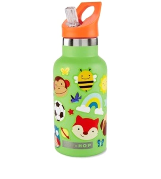 Skip Hop Spark Style Paslanmaz Çelik Stickerlı Suluk Yeşil 9R127010