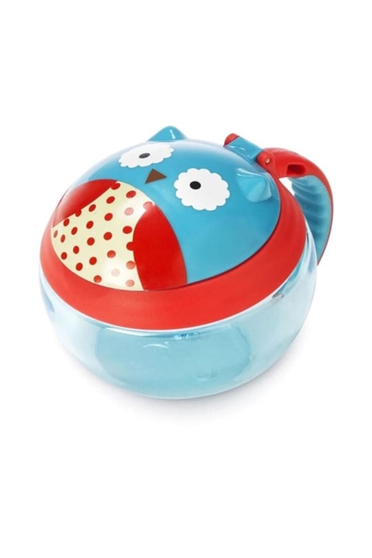 Skip Hop Zoo Paslanmaz Çelik Termos - Çerez Kabı Baykuş Set