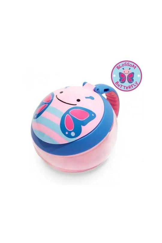 Skip Hop Zoo Paslanmaz Çelik Termos - Çerez Kabı Kelebek Set