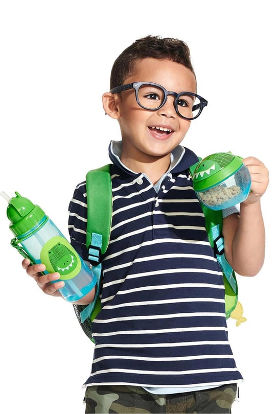 Skip Hop Zoo Pipetli Suluk Timsah - Çerez Kabı Timsah Seti