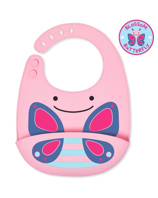 Skip Hop Zoo Silikon Önlük Kelebek 232202