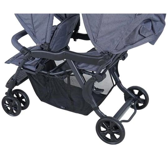 Sunny Baby Arwen İkiz Bebek Arabası Füme 9032
