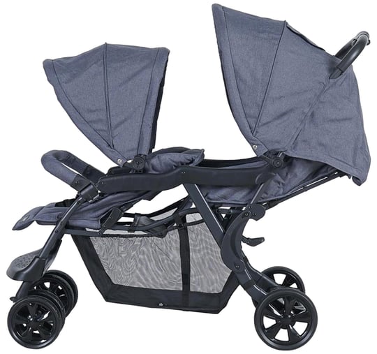 Sunny Baby Arwen İkiz Bebek Arabası Füme 9032