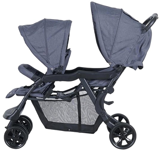 Sunny Baby Arwen İkiz Bebek Arabası Füme 9032