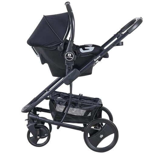 Sunny Baby İcon Travel Sistem Bebek Arabası Gri 9023