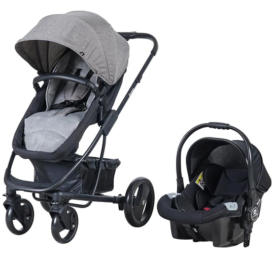 Sunny Baby İcon Travel Sistem Bebek Arabası Gri 9023