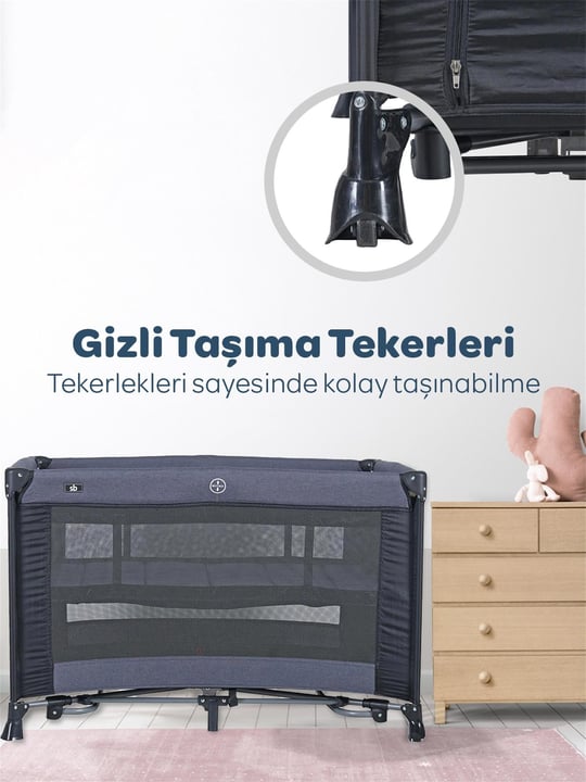 Sunny Baby Nora Oyun Parkı Füme 9143