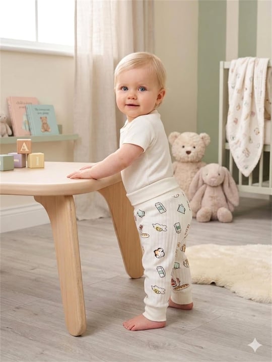 Tiffany Baby Bebek Breakfast Theme Alt Ekru 35006