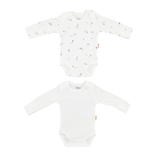 Tiffany Baby Bebek Kite Runnet Theme 2' li Uzun Kol Zıbın Set Ekru  33011