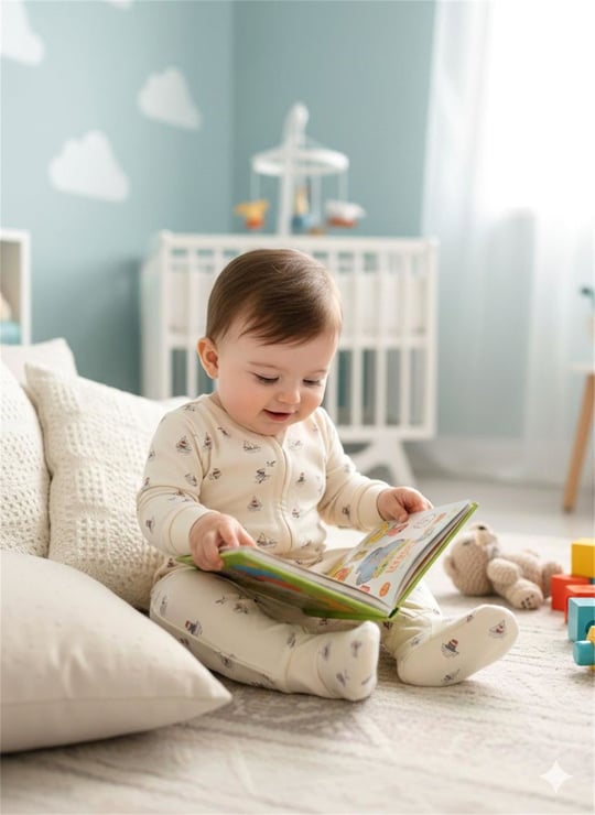 Tiffany Baby Bebek Krooboy Organik Theme Fermuarlı Patikli Tulum Krem 14040