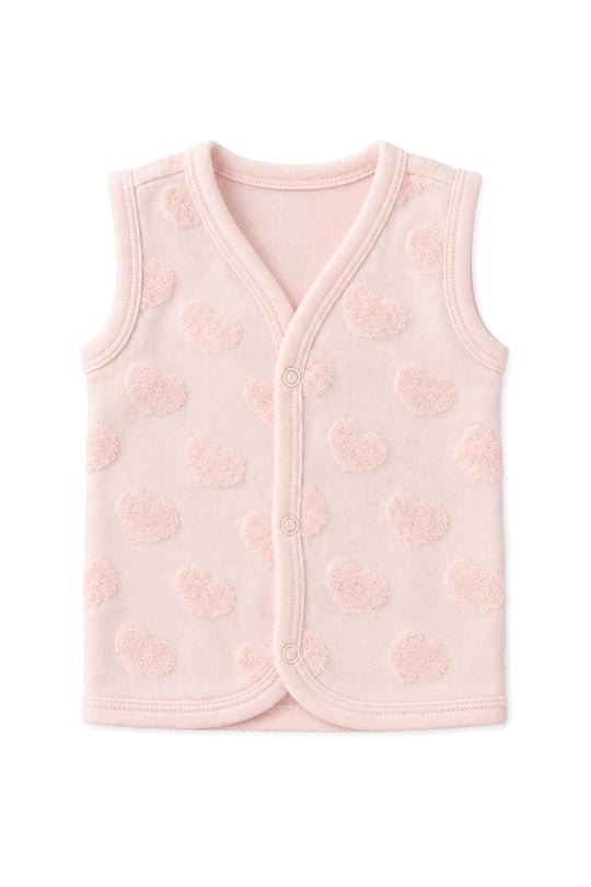 Tiffany Baby Kız Bebek Puffy Love Theme Yelek Pudra 31005
