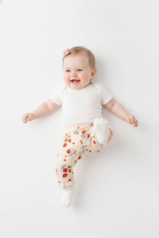 Tiffany Baby Kız Bebek Strawberry Garden Theme Alt Ekru 15006