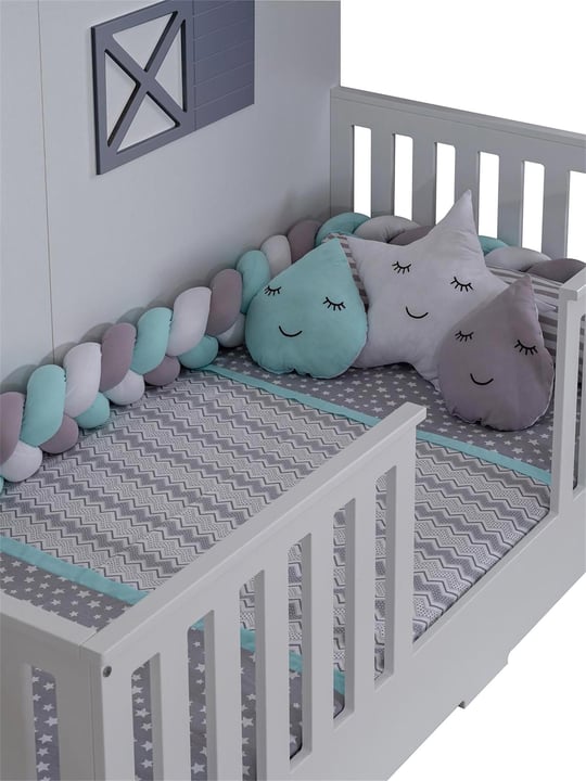 Tiffany Satürn Kenar Koruma Ve Örgü Seti Mint