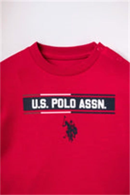 U.S Polo Assn Erkek Bebek 3'lü Kapüşonlu Ceket Alt Takım Lacivert USB3161