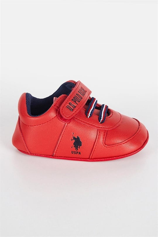 U.s. Polo Assn Erkek Bebek İlk Adım Günlük Ayakkabı Kırmızı USB1310