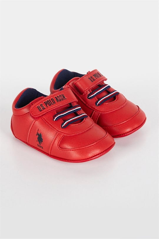 U.s. Polo Assn Erkek Bebek İlk Adım Günlük Ayakkabı Kırmızı USB1310