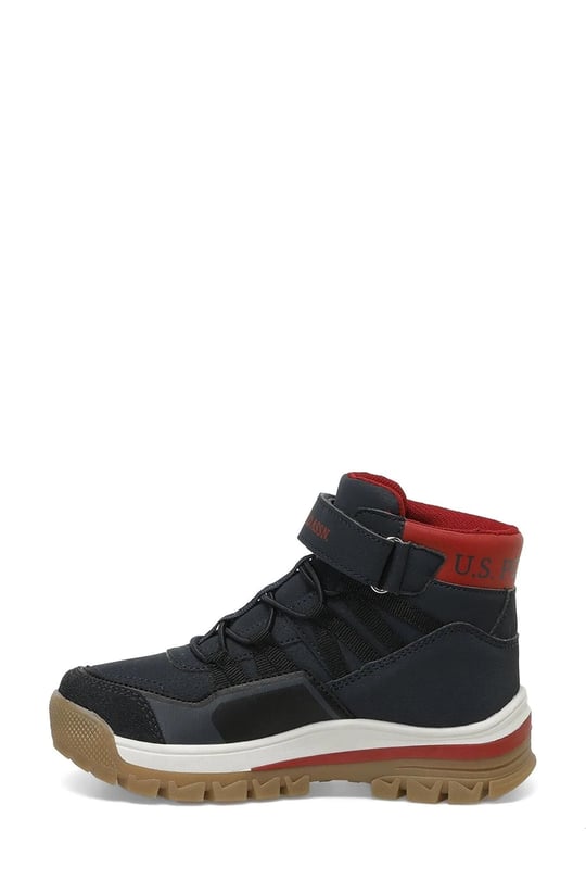 U.S. Polo Assn. Erkek Çocuk Carl Hi JR 3PR Bot Lacivert 101389932