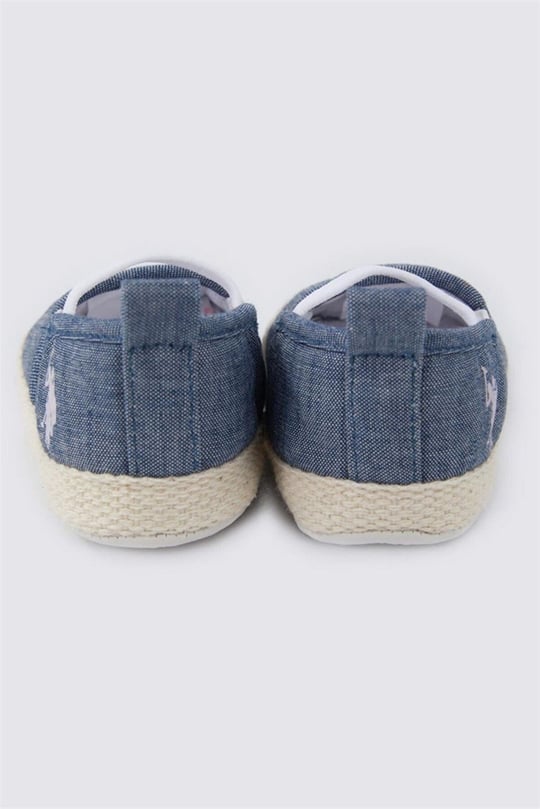 U.S. Polo Assn. Kız Bebek İlk Adım Babet Ayakkabı Denim USB1307