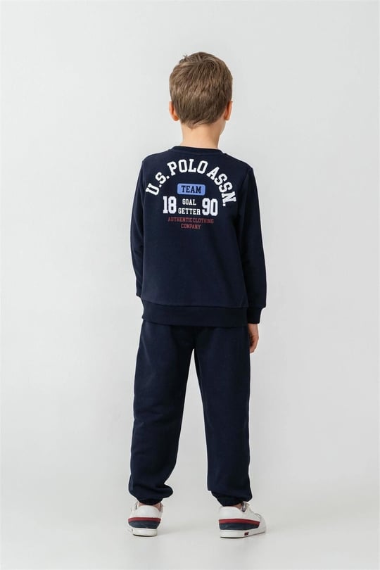 U.S. Polo Assn. Erkek Çocuk Eşofman Takımı Lacivert US2633-G