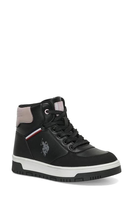 U.S. Polo Assn. Kız Çocuk Valerin 3PR Sneaker Siyah 101467432