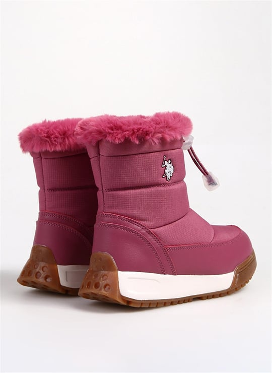 U.S. Polo Assn. Kız Çocuk Rainy Jr 4Pr Bot Pembe 101884824
