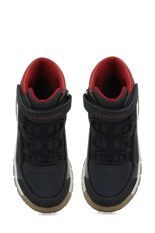 U.S. Polo Assn. Erkek Çocuk Carl Hi JR 3PR Bot Lacivert 101389932