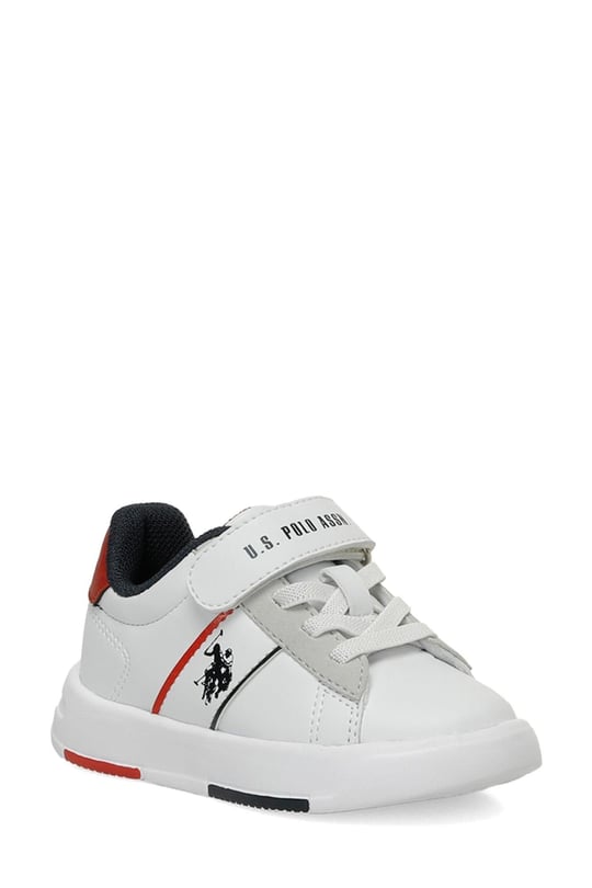 U.S. Polo Assn. Erkek Çocuk TRAVIS JR 4PR Sneaker Beyaz 101884840
