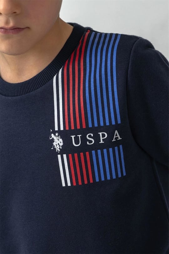 U.S. Polo Assn. Erkek Çocuk  Eşofman Takımı Lacivert US2613-4