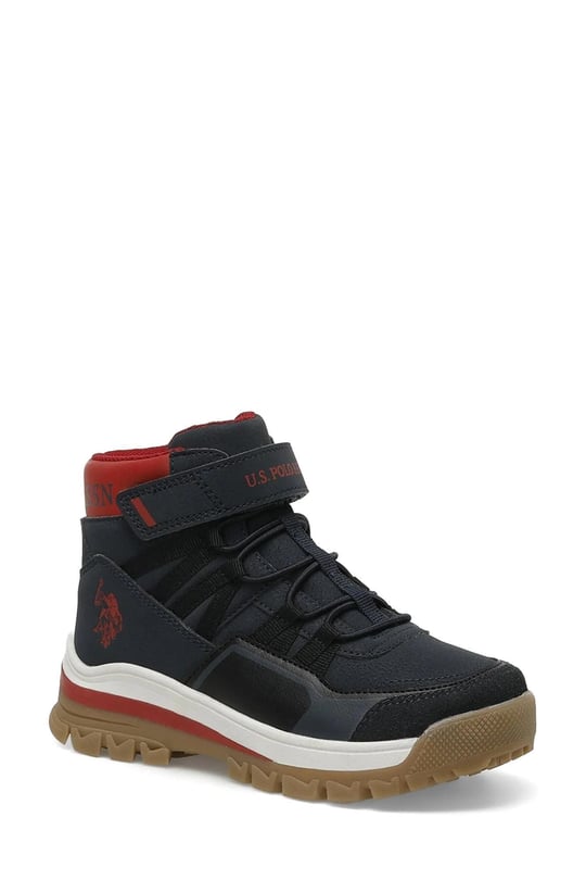 U.S. Polo Assn. Erkek Çocuk Carl Hi JR 3PR Bot Lacivert 101389932